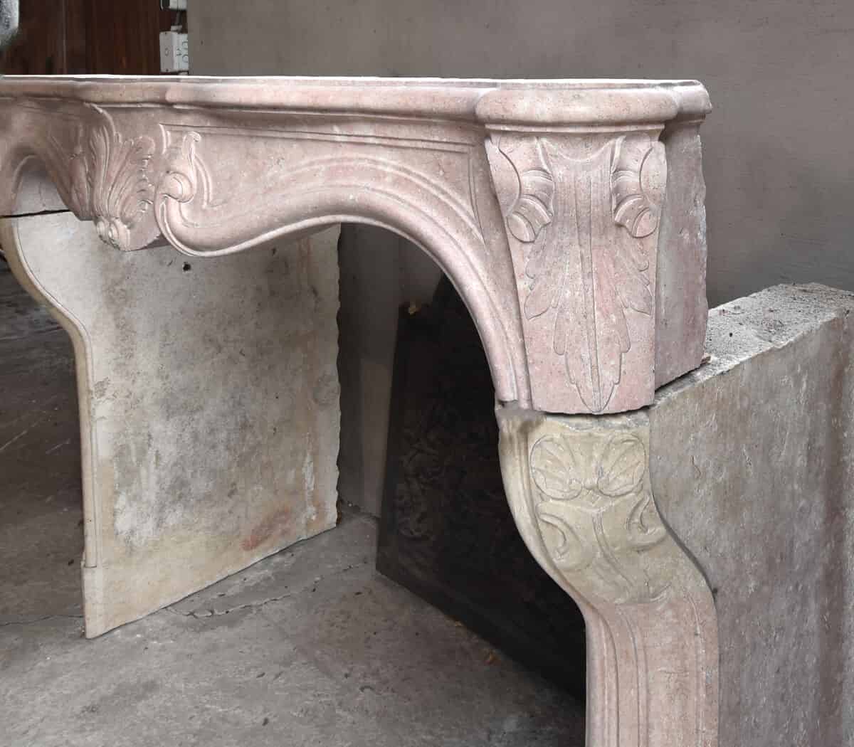 Antieke-Louis-XV-marmeren-schouw