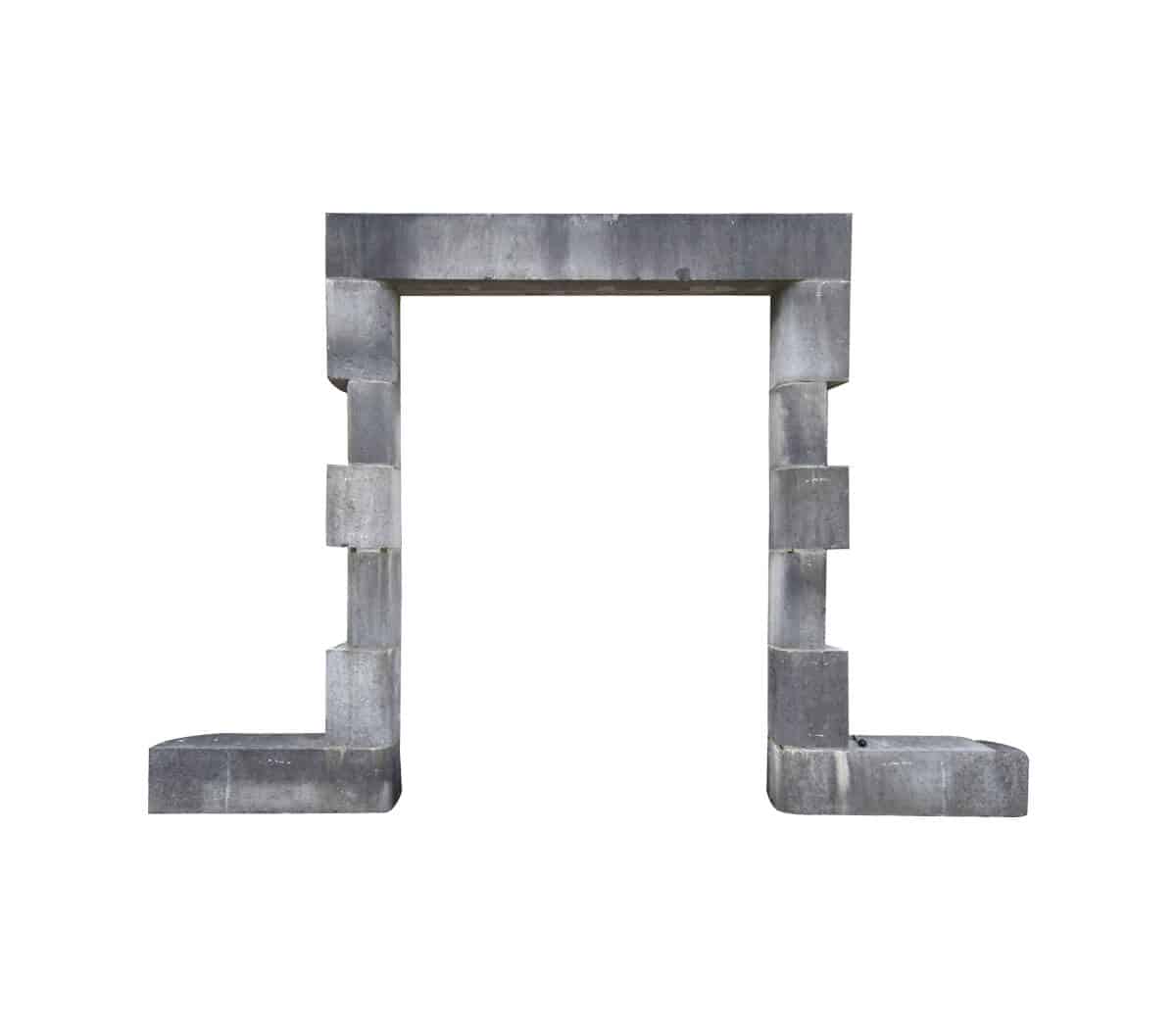 Belgisch-hardstenen-Portiek