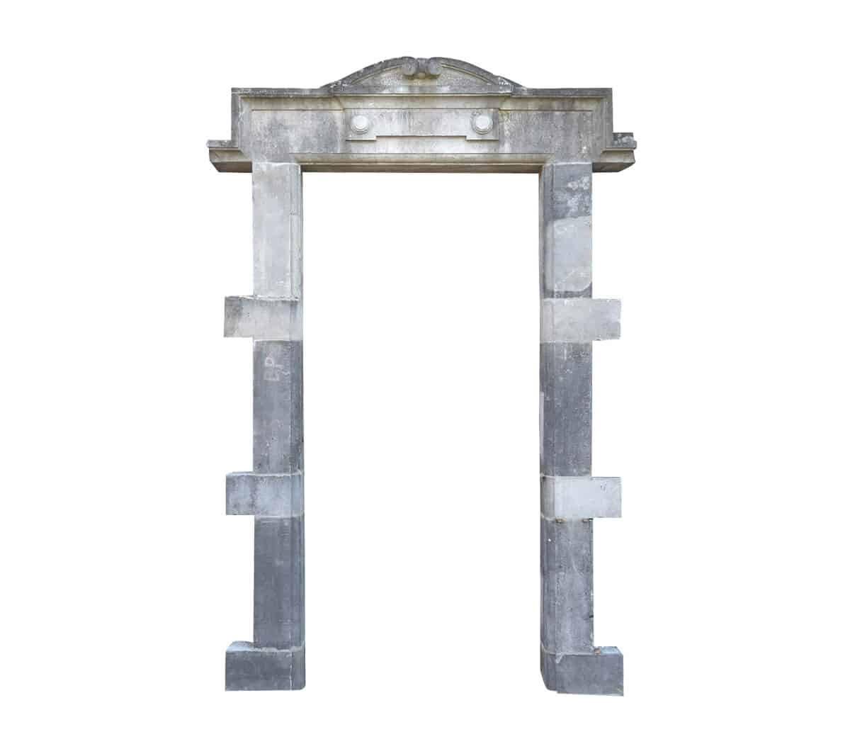 Belgisch-hardstenen-portiek