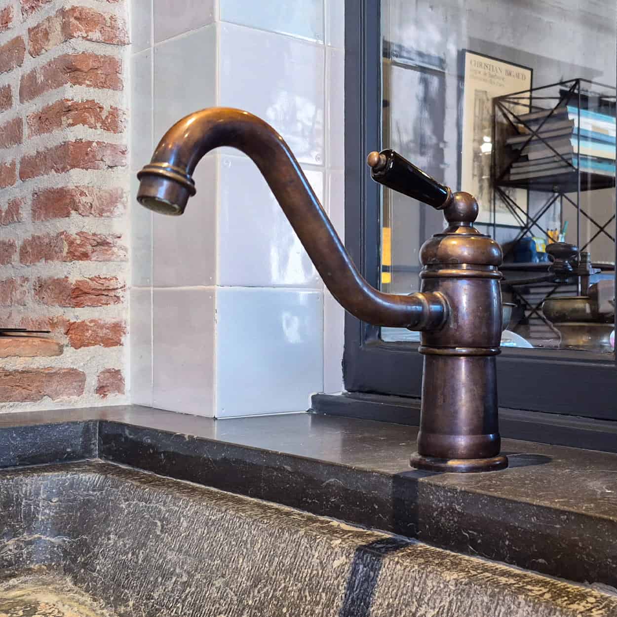 Kenny-Mason-TH015-OB-Zwart-porselein-hendel