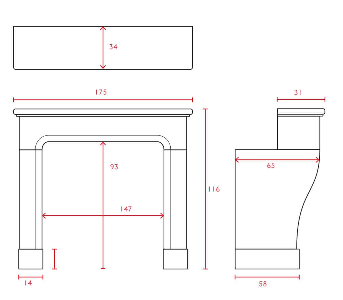 Marmerstenen-antieke-schouw-Louis-XV