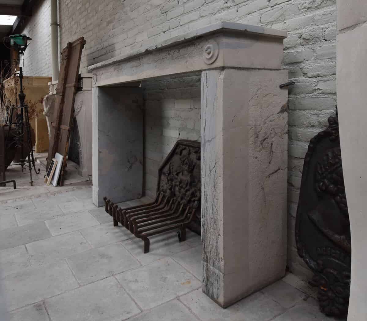 Marmerstenen-voorzetschouw