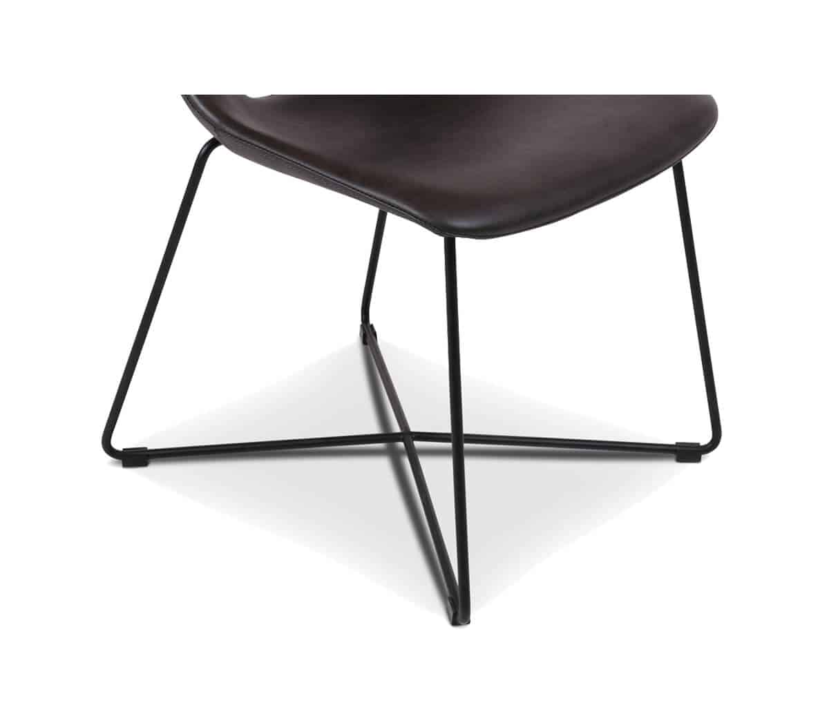 eetkamerstoel-metaal-leer