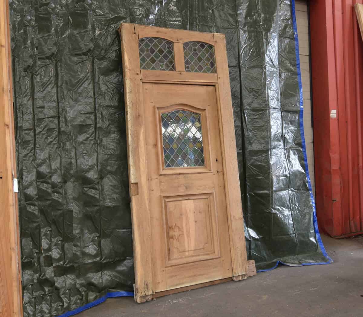 eiken-voordeur-glas-in-lood