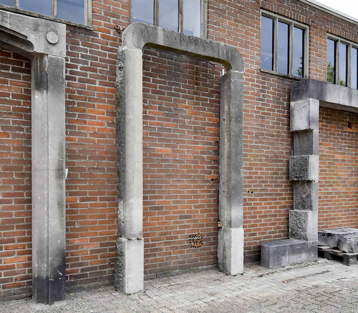 Belgisch-hardstenen-portiek