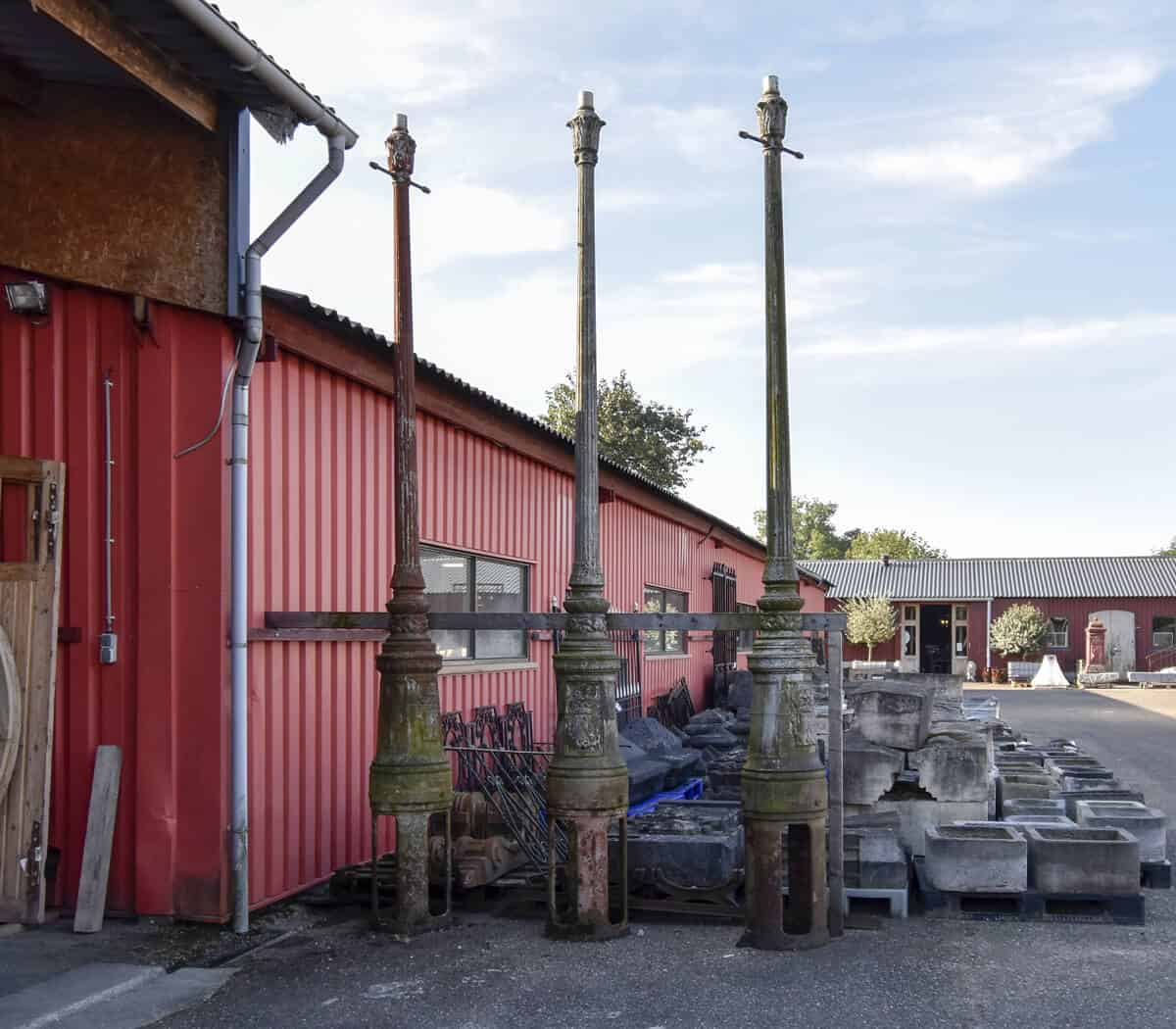 IJzeren-lantaarnpaal