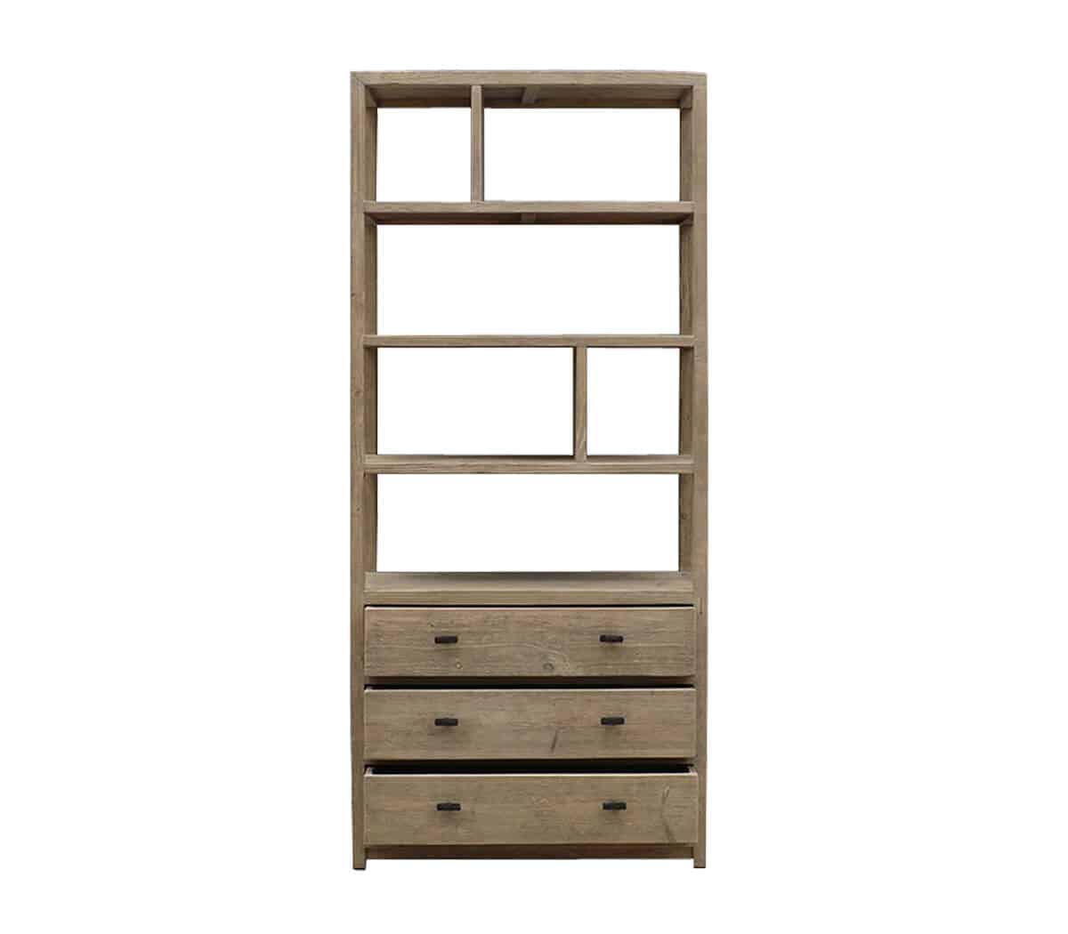 Boekenkast-met-3-lades