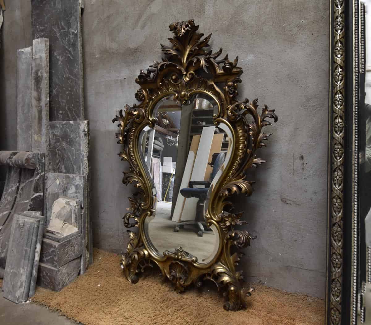 Antieke-spiegel-Rococo-stijl