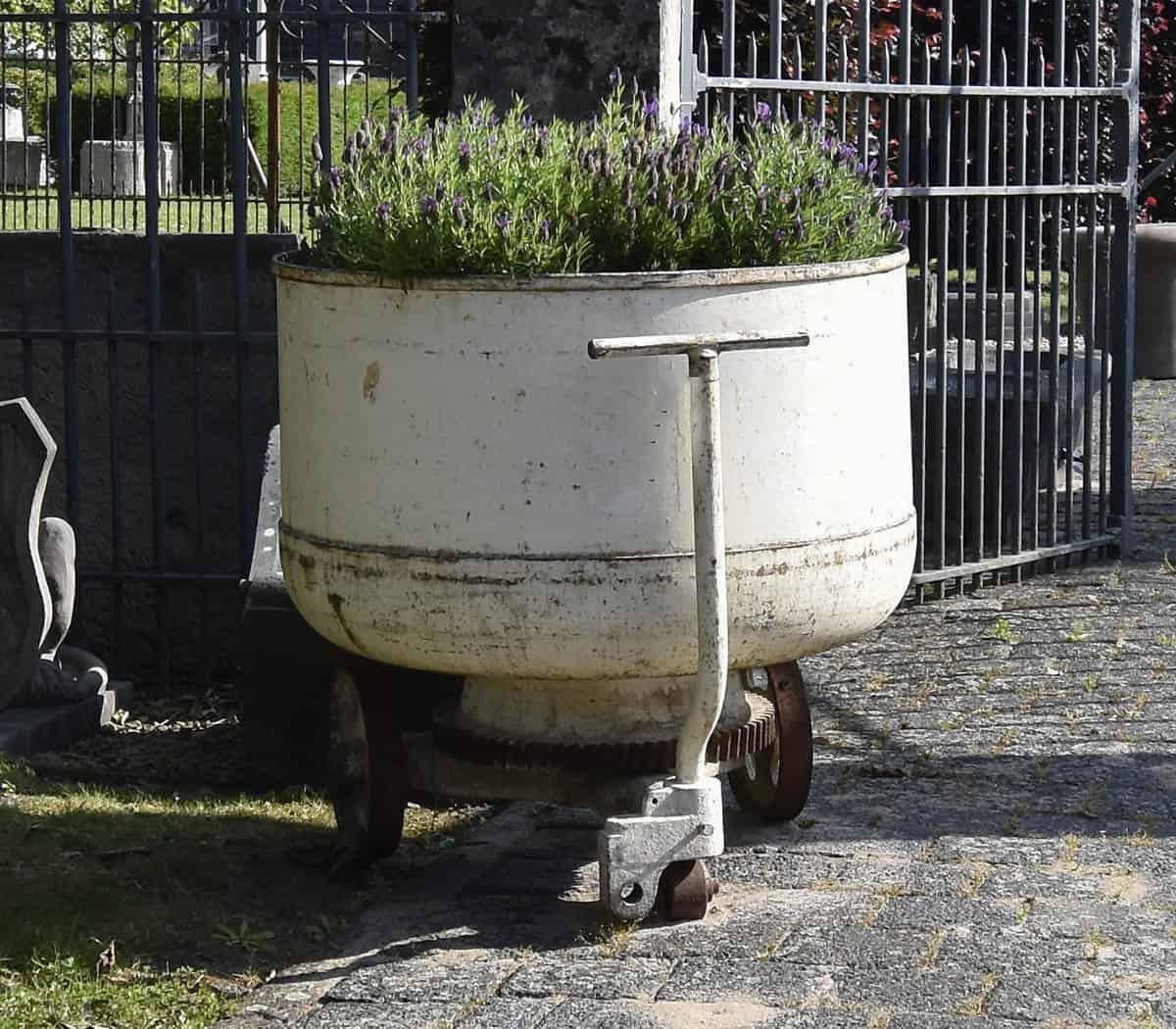 Fabrieks-deegbak-bloembak