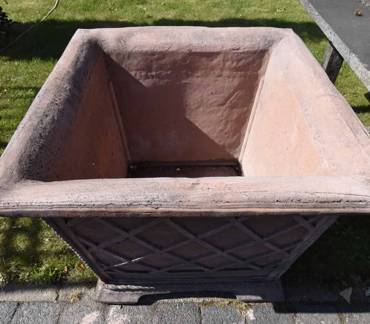 Terracotta-Bloembakken