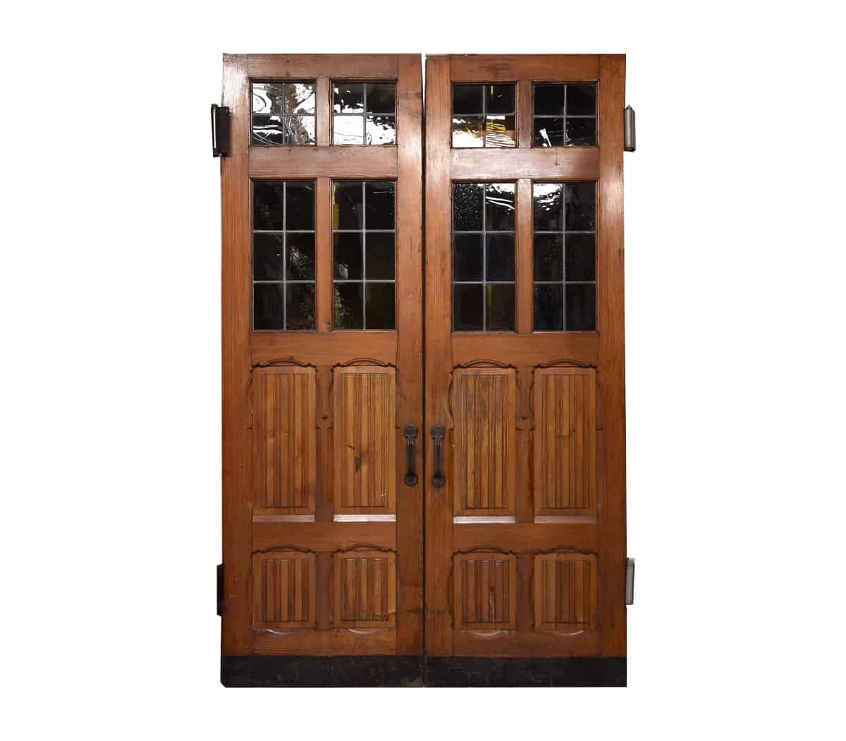 Eiken-dubbele-deuren