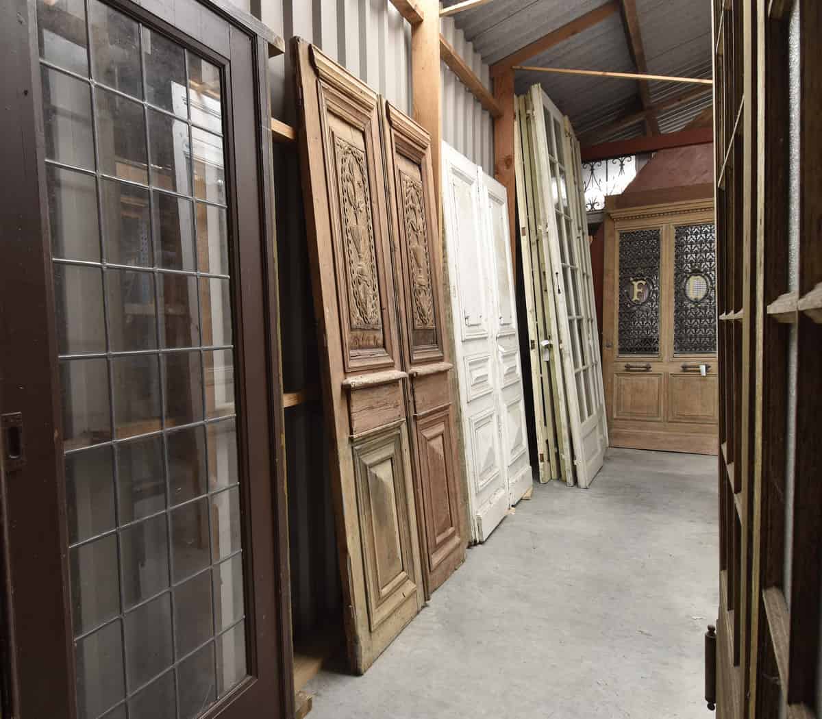 Eiken-dubbele-voordeur