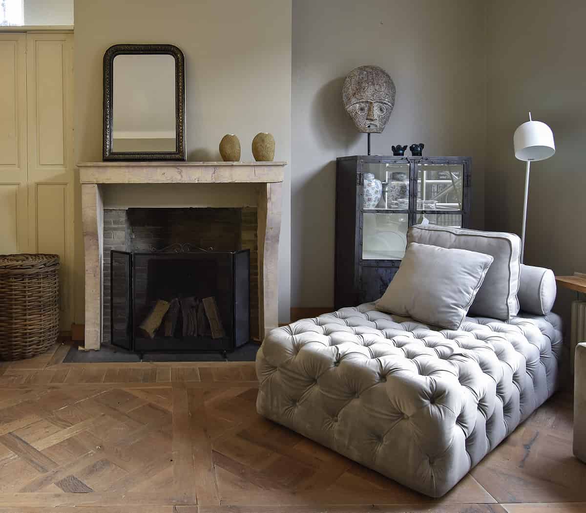 Marmerstenen-voorzetschouw