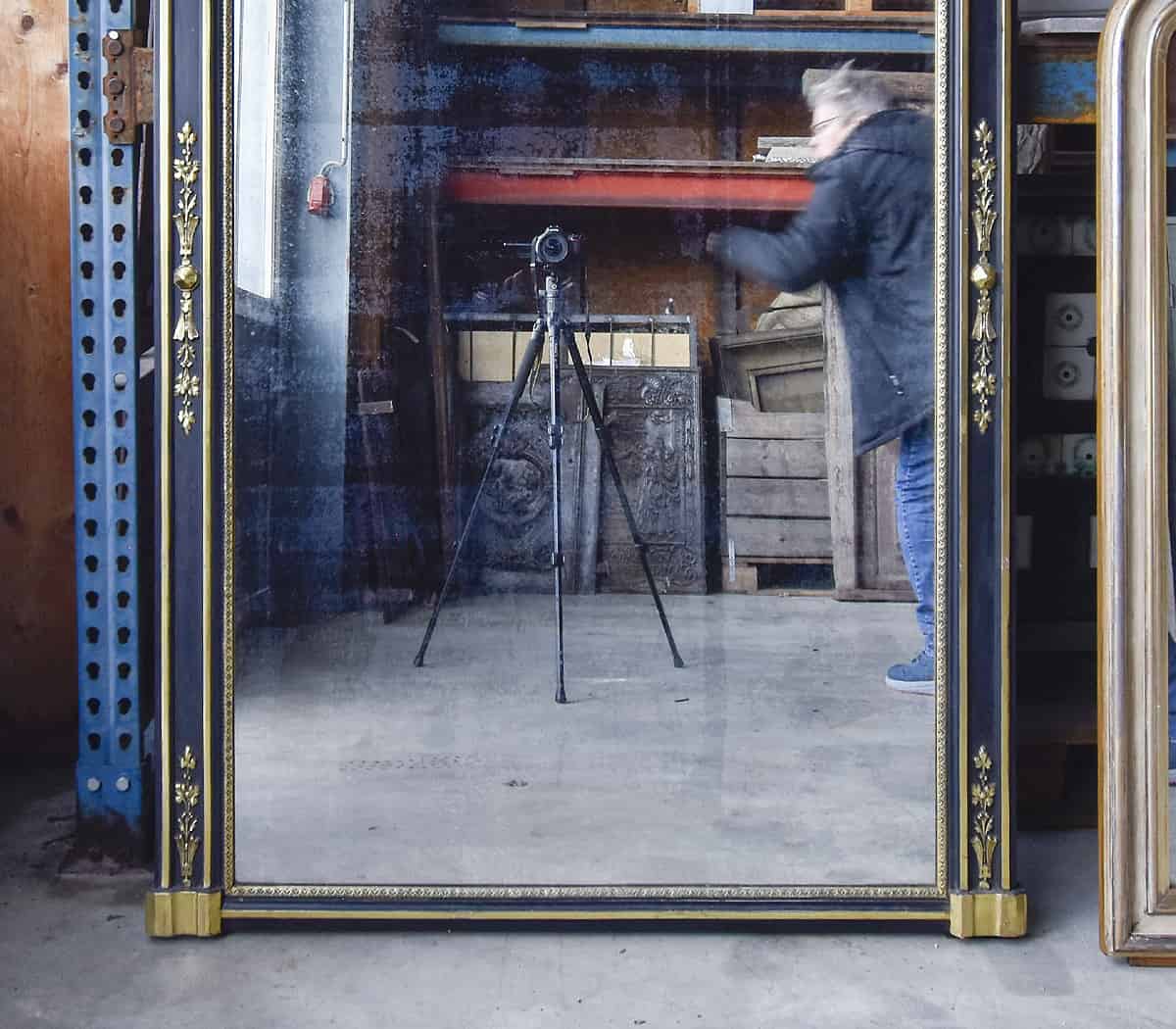 Antieke-kuifspiegel-Napoleon-III