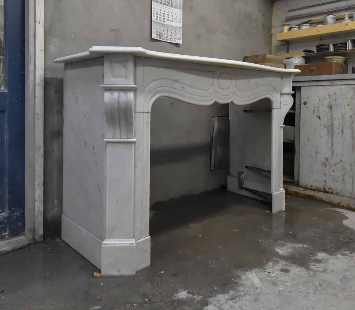 Carrara-marmeren-ombouwschouw