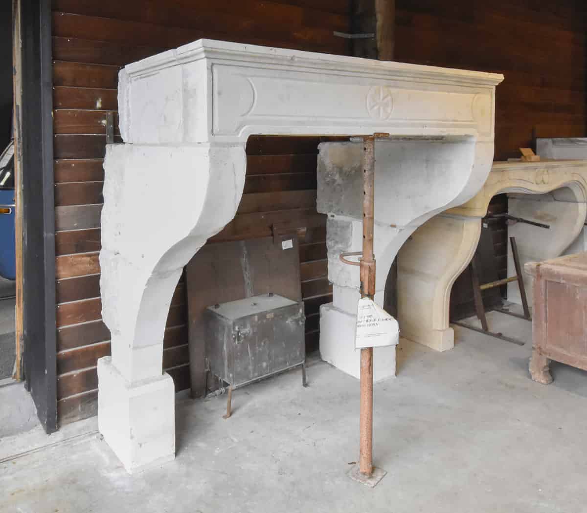 Zandstenen-ombouwschouw