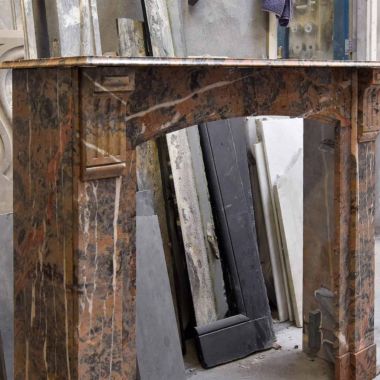 Marmeren-voorzetschouw