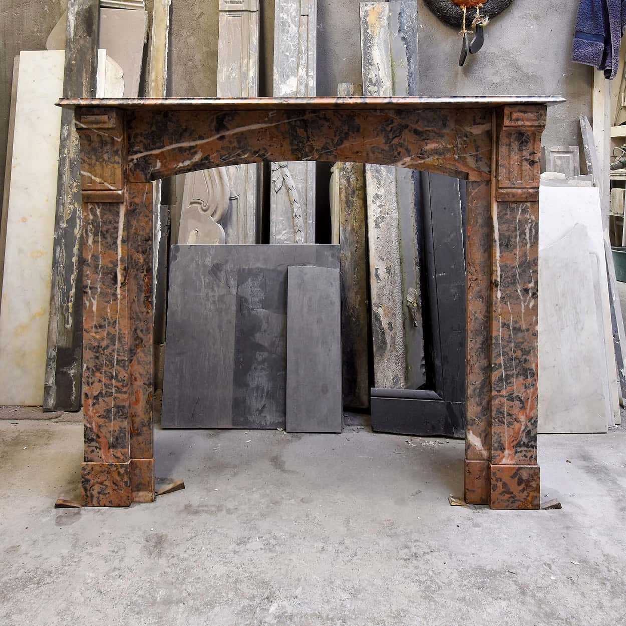 Marmeren-voorzetschouw