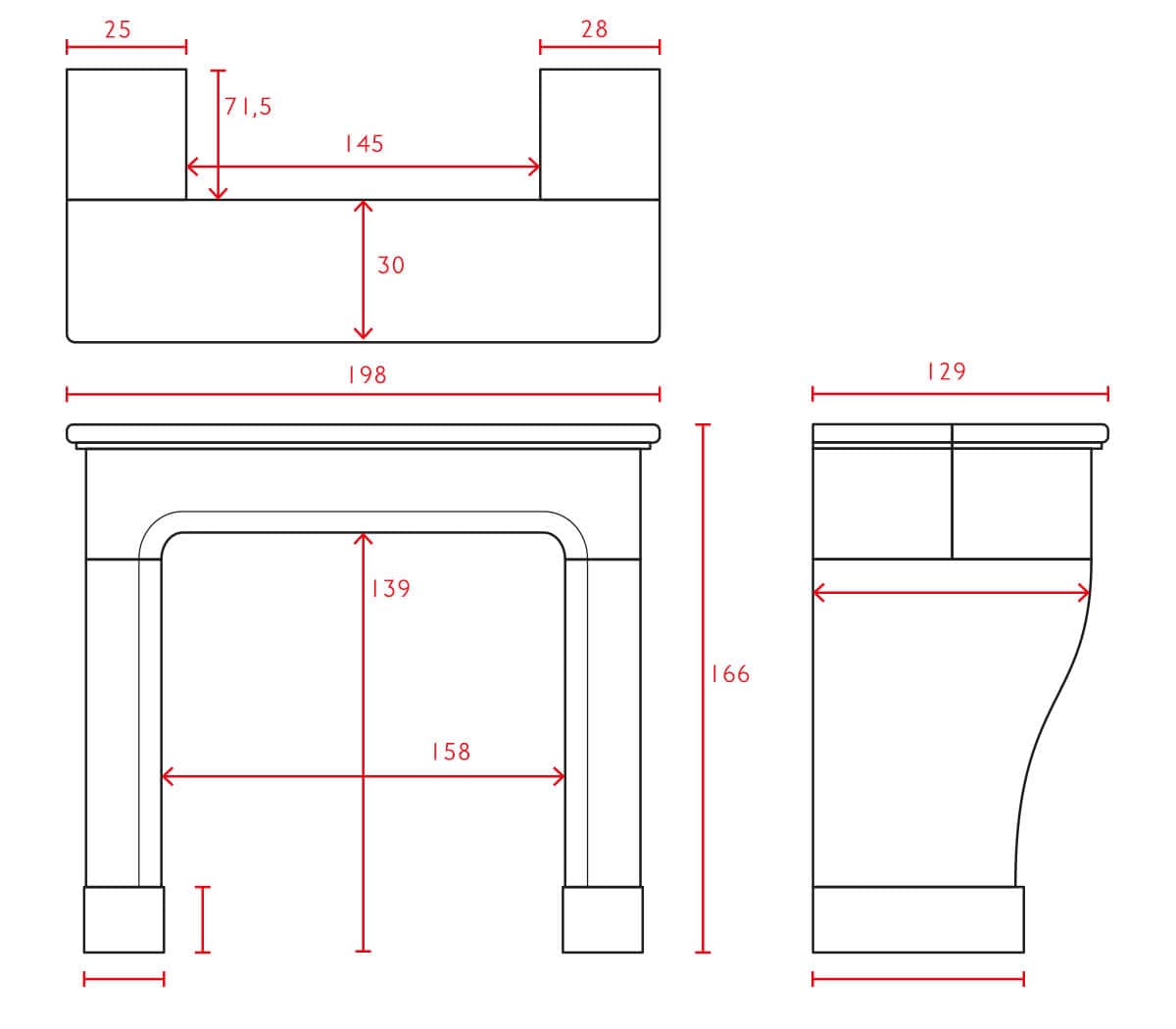Antieke-Franse-zandstenen-kasteelschouw