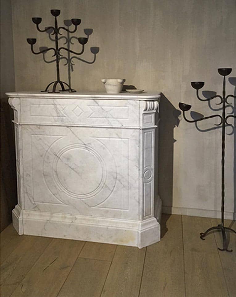 Antieke-marmeren-console