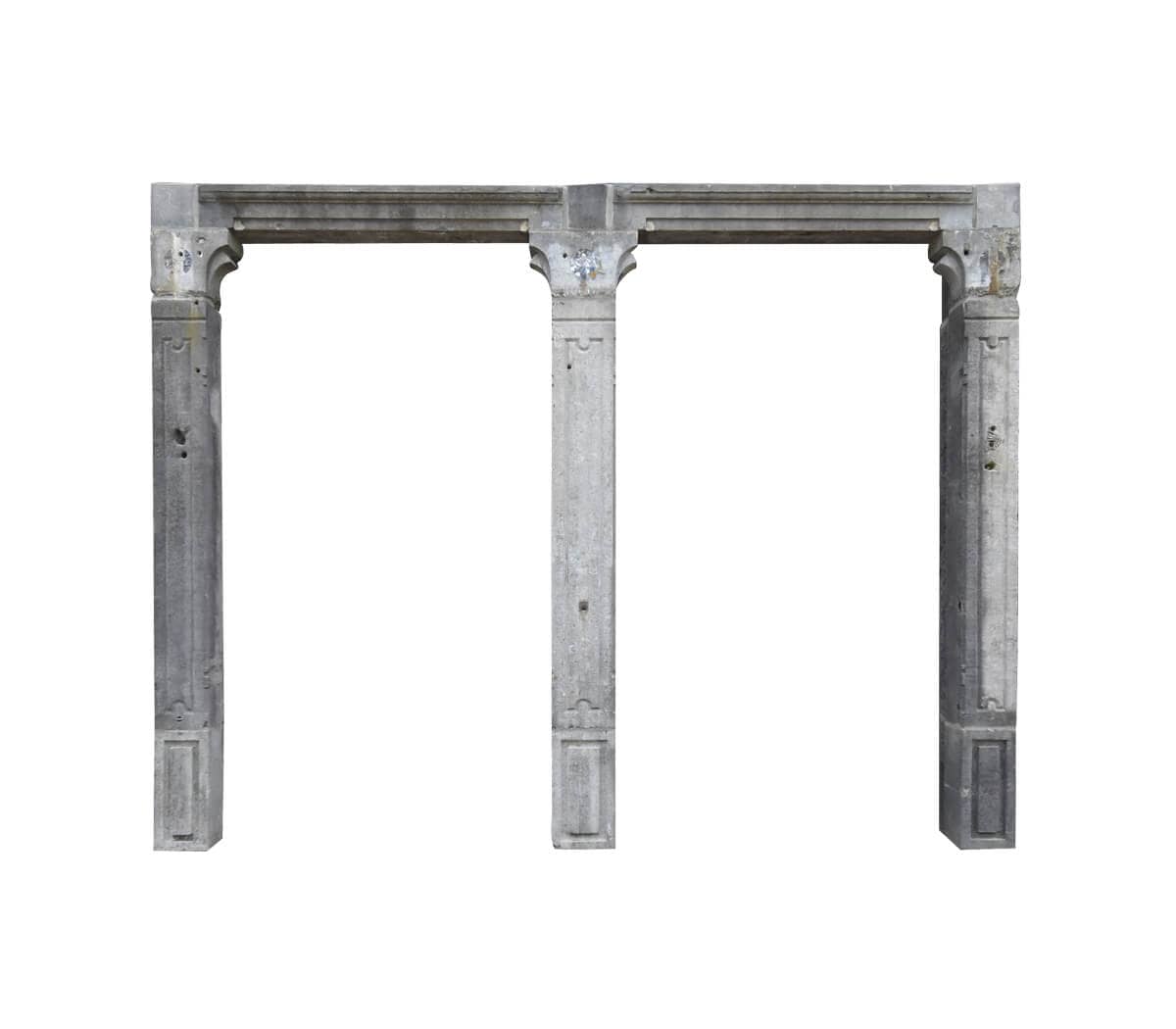 Belgisch-hardstenen-portiek