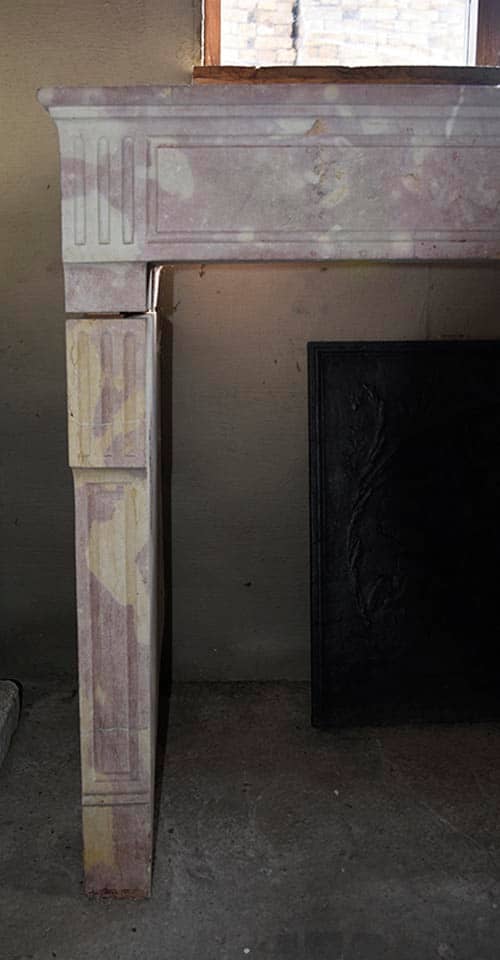 Marmerstenen-ombouwschouw