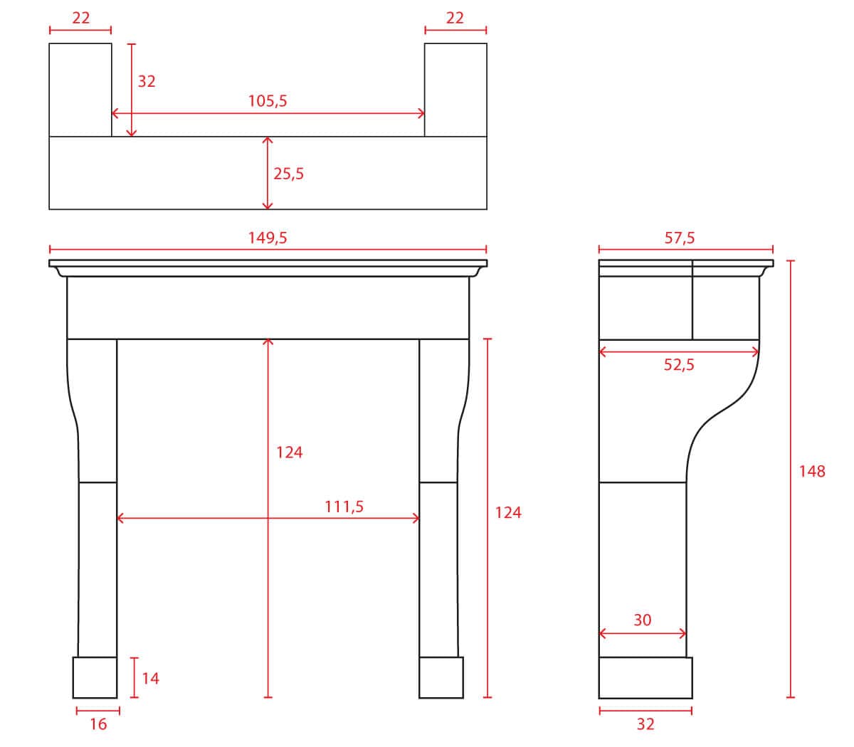 Paris-zandstenen-schouw-maten