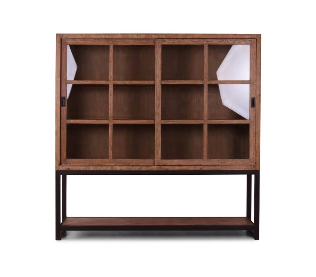 Buffetkast, met 2 deuren met glas