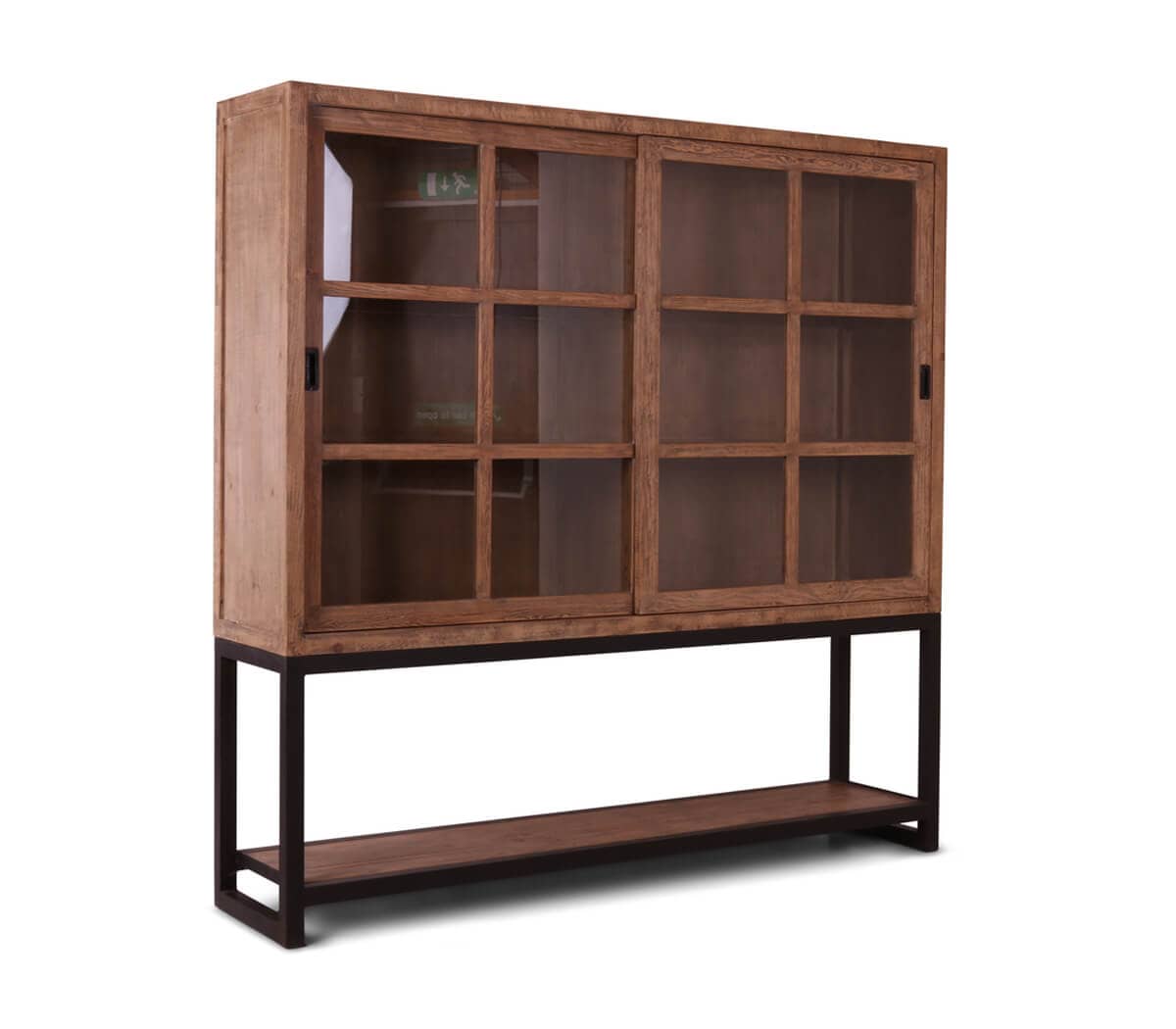 Buffetkast, met 2 deuren met glas