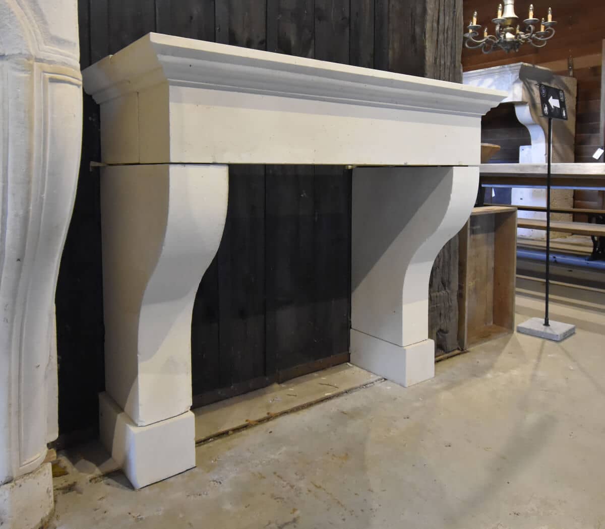 Zandstenen-ombouwschouw