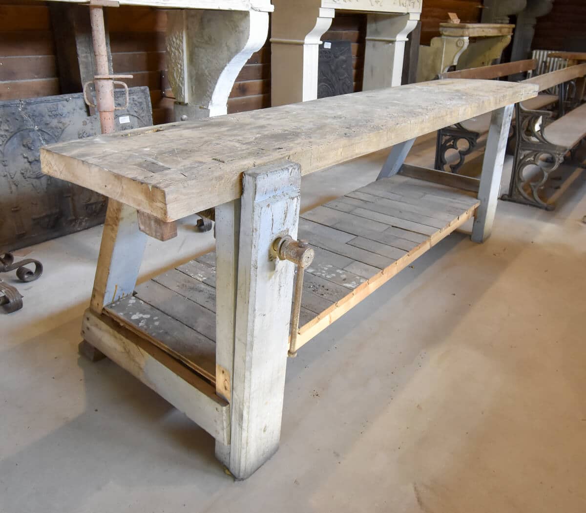 Oude-werkbank