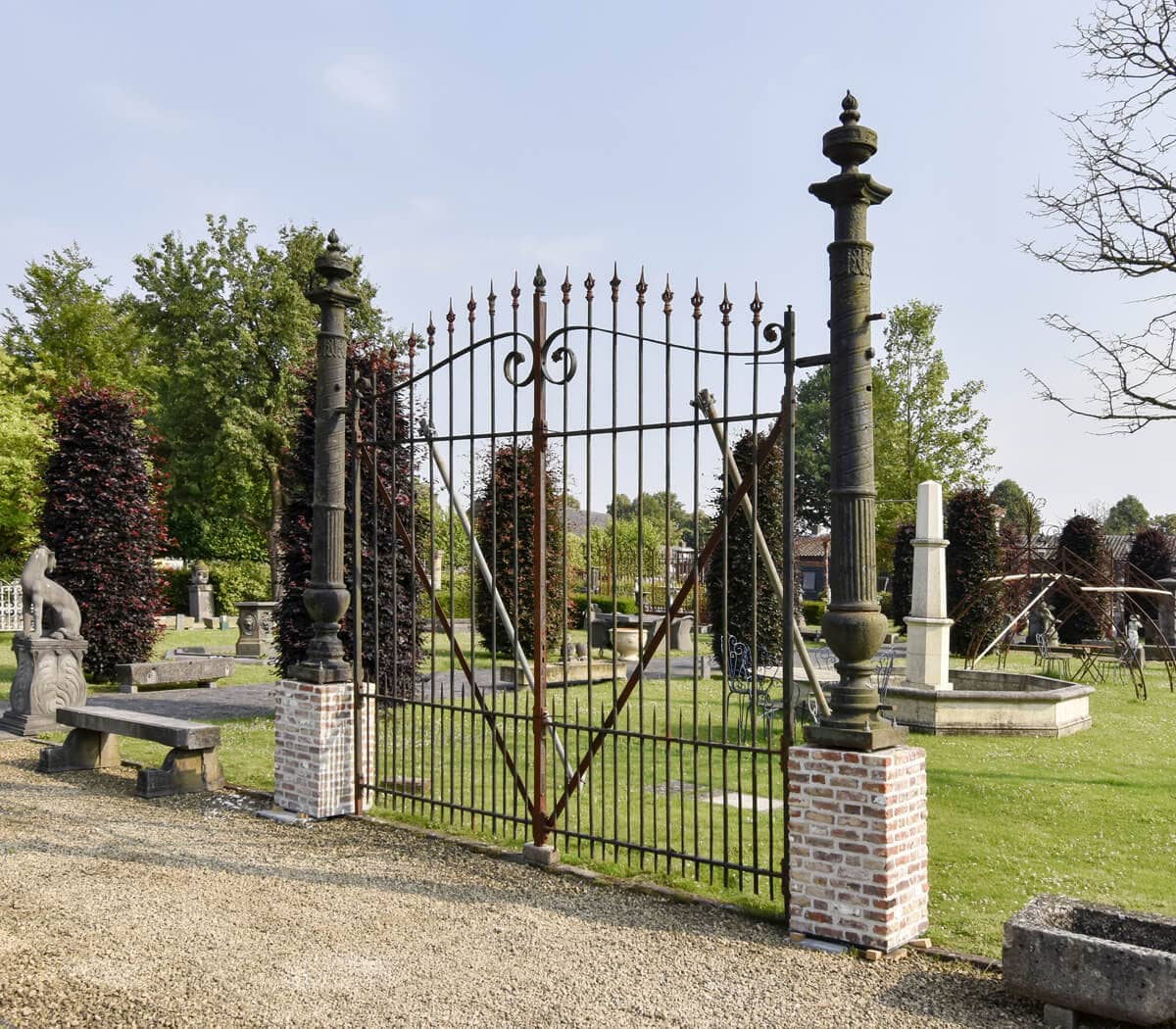 Poort-met-poortpalen