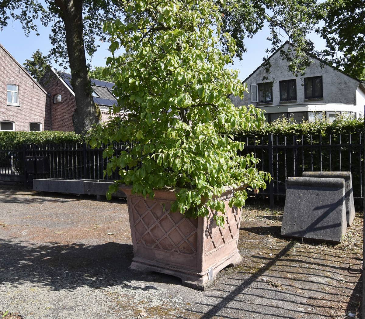 Terracotta-Bloembakken