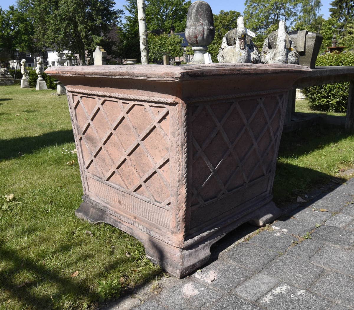 Terracotta-Bloembakken