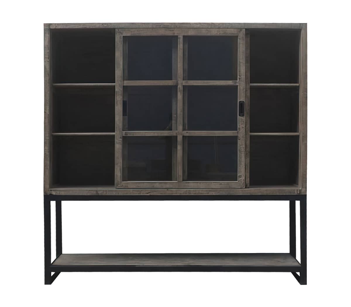 Buffetkast-met-2-deuren-met-glas