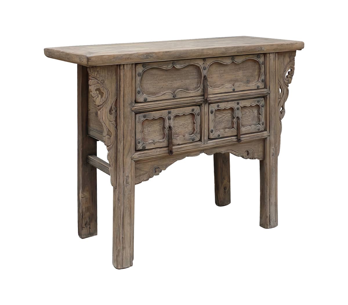 Houten-wandtafel-met-lades