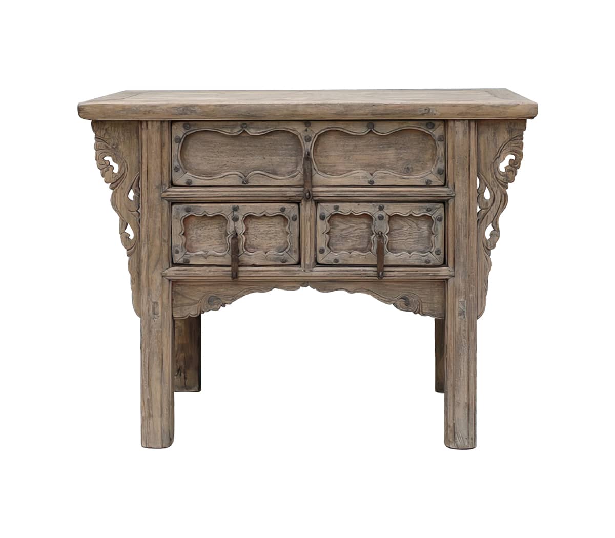 Houten-wandtafel-met-lades