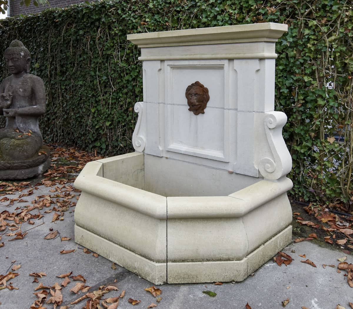 Zandstenen-wandfontein