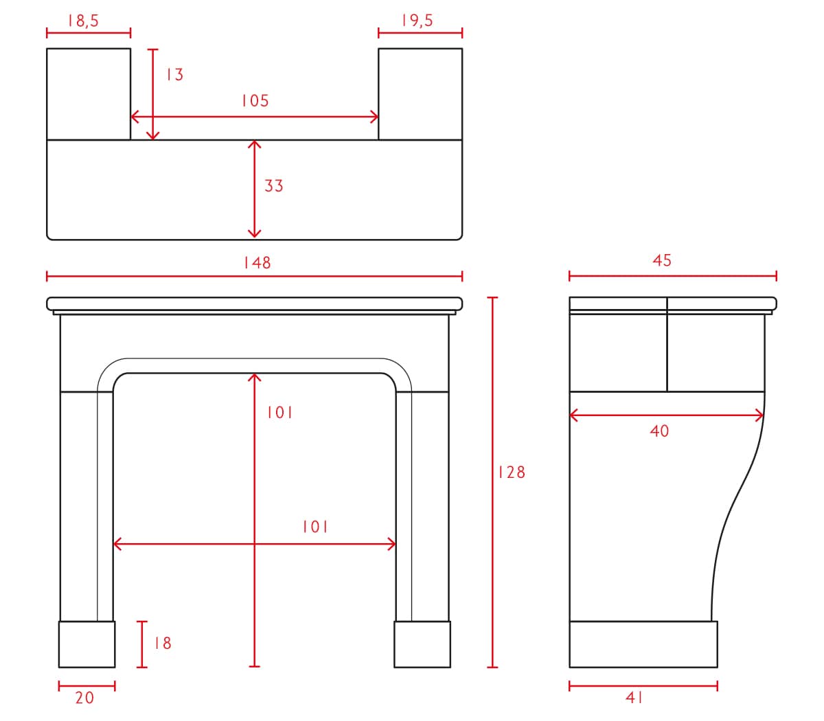 Antieke-marmeren-Louis-XV-ombouwschouw