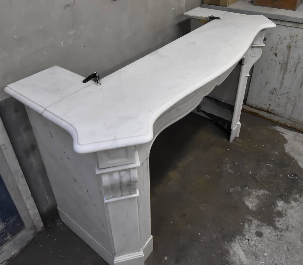 Carrara-marmeren-ombouwschouw