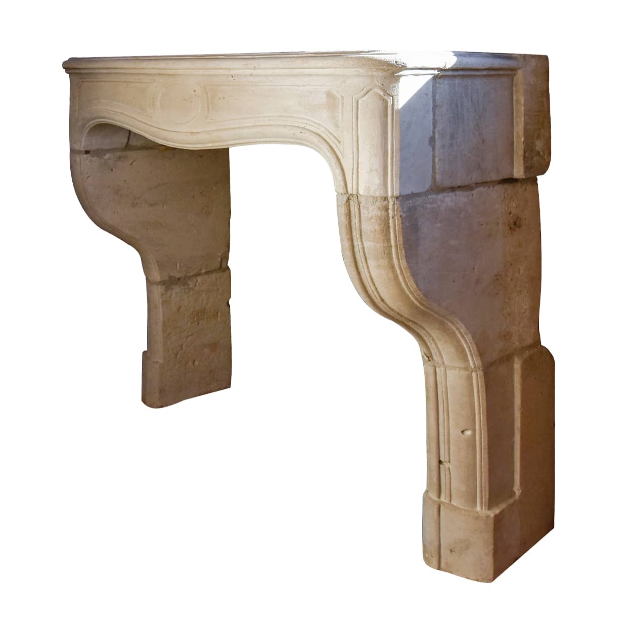 Zandstenen-ombouwschouw