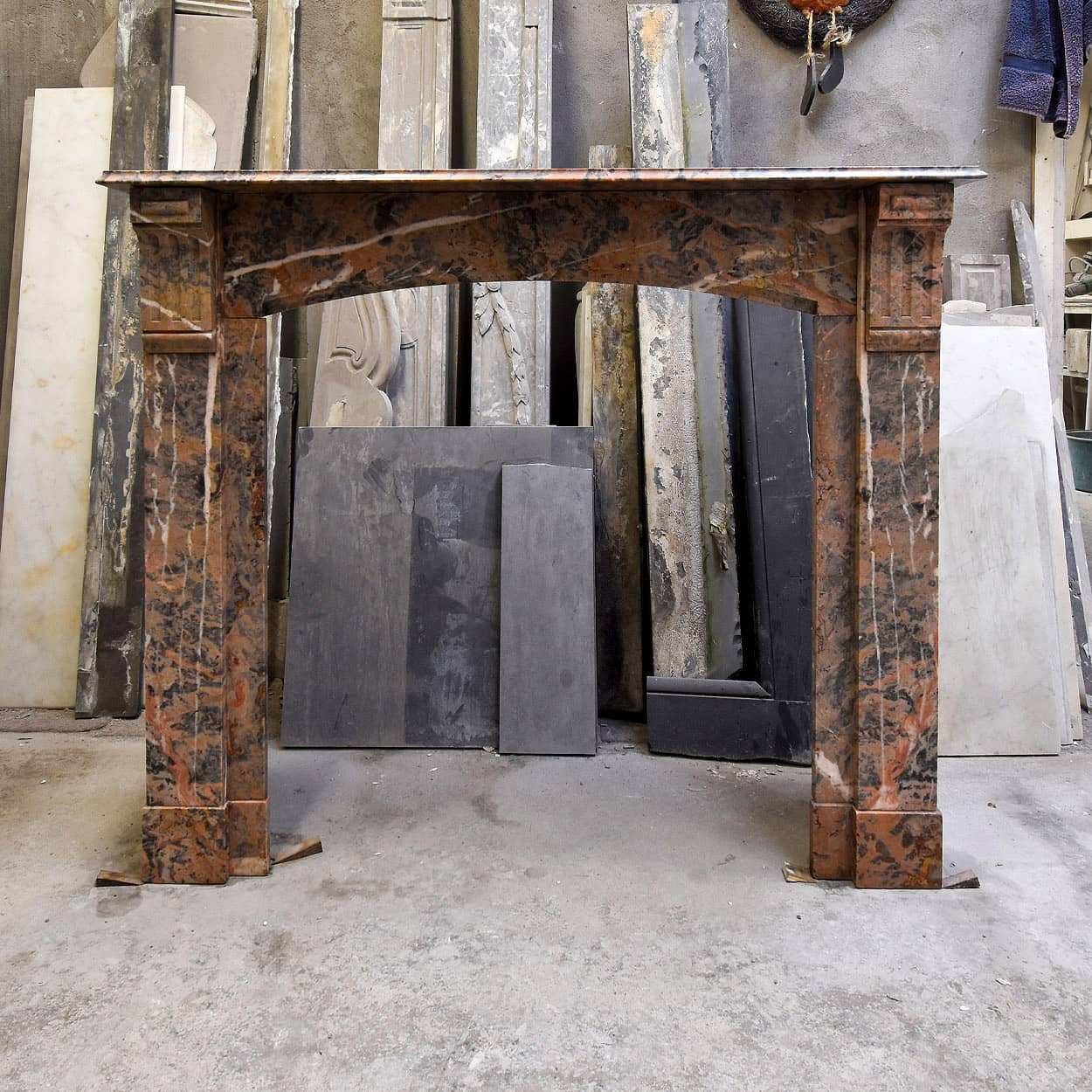 Marmeren-voorzetschouw