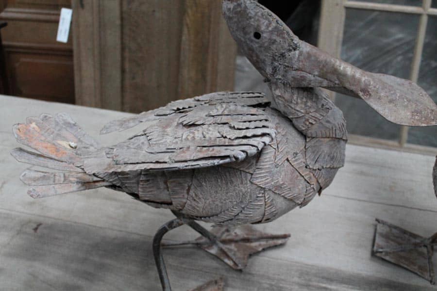 Handwerk.-3-keer-pelikaan-vogel.-Als-set-te-koop-of-per-stuk.-Mooi-op-kleur-uniek-eenmalig