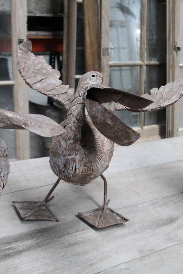 Handwerk.-3-keer-pelikaan-vogel.-Als-set-te-koop-of-per-stuk.-Mooi-op-kleur-uniek-eenmalig