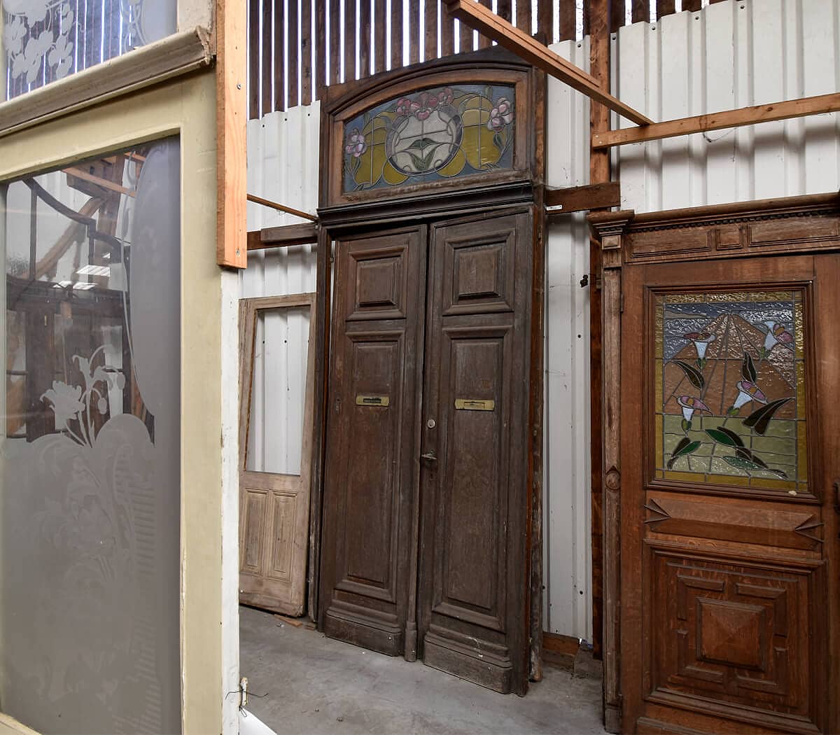 eiken-voordeur-bovenlicht-glas-in-lood