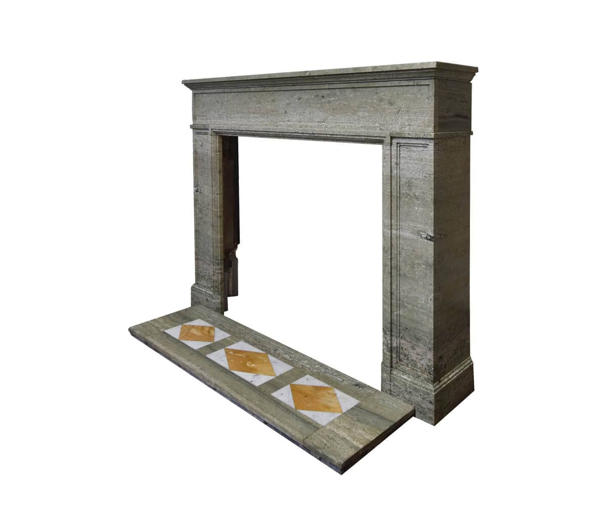 Marmer-Verde-laguna-voorzetschouw-met-vloerplaat