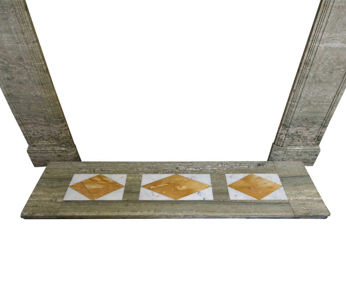 Marmer-Verde-laguna-voorzetschouw-met-vloerplaat