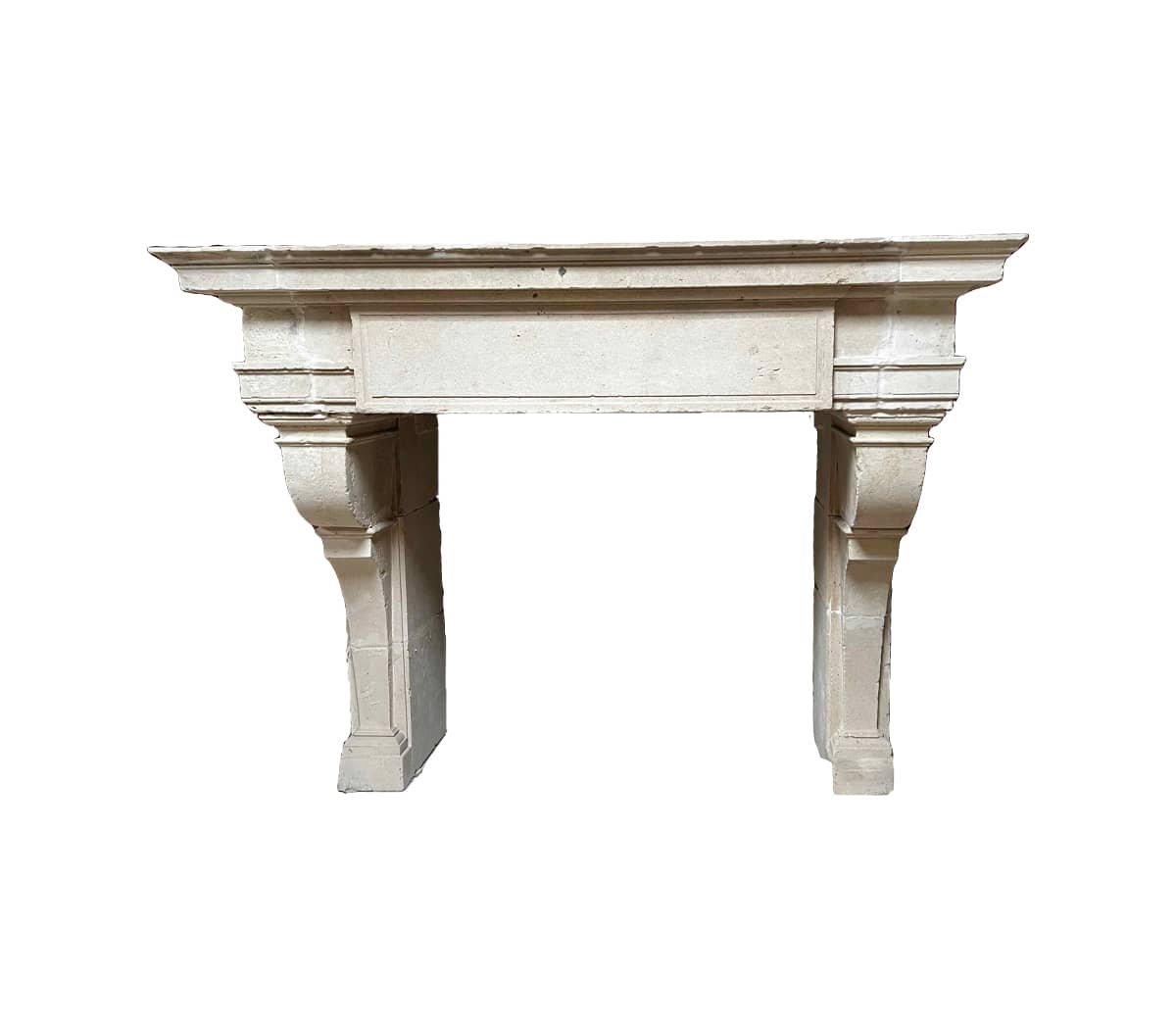 Renaissance-schouw-in-grijs-beige-zandsteen