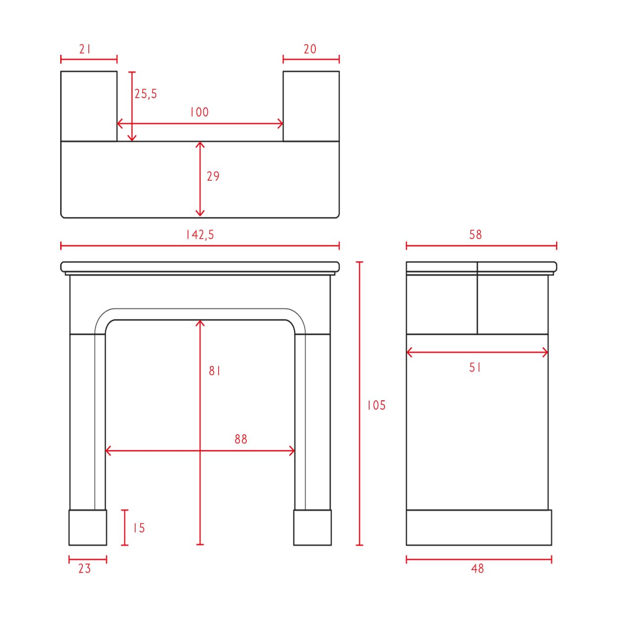 Zwarte-marmeren-Noir-de-Mazy-ombouwschouw