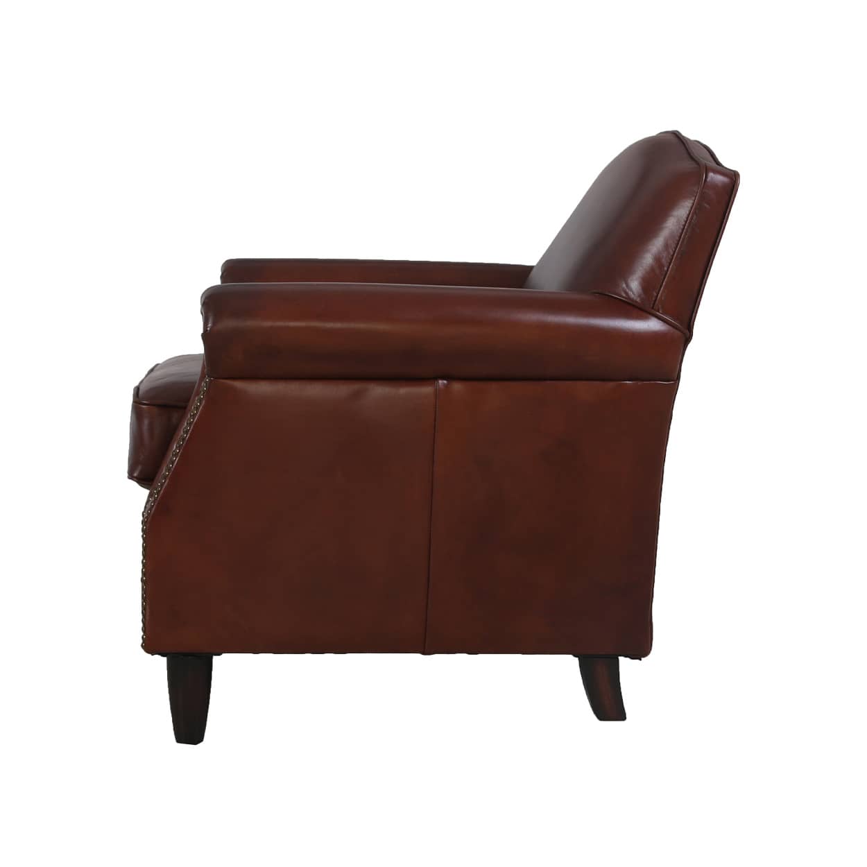 Fauteuil-Eersteklas-rundleer-Vintage-cigar